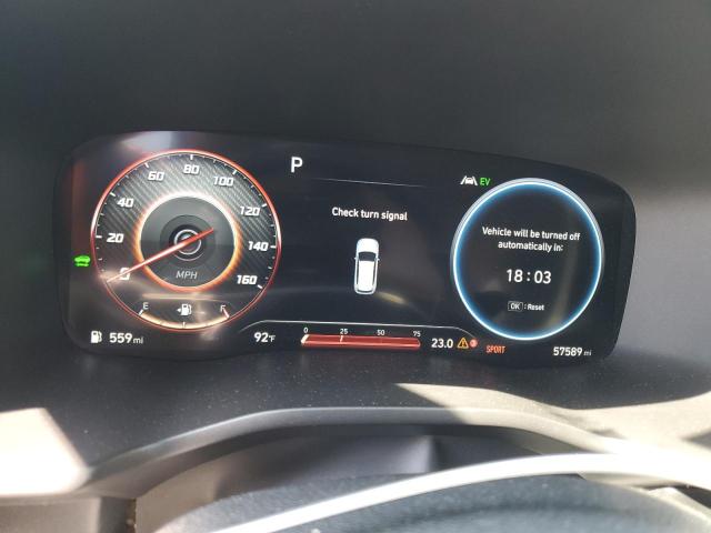 2022 HYUNDAI SANTA FE BLUE KM8S2DA15NU045092