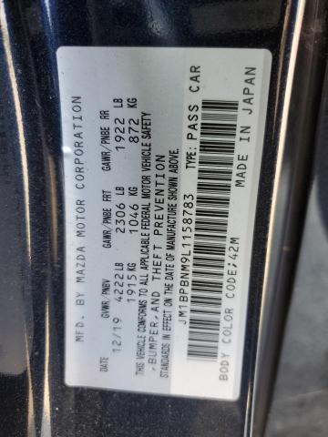 2020 MAZDA 3 PREMIUM - JM1BPBNM9L1158783