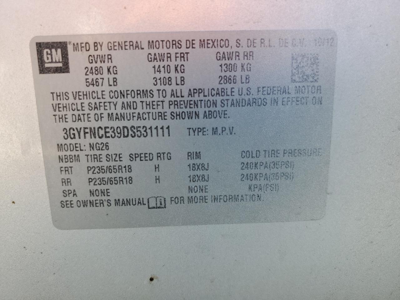 CADILLAC SRX LUXURY COLLECTION