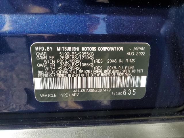 2022 MITSUBISHI OUTLANDER #3291383132
