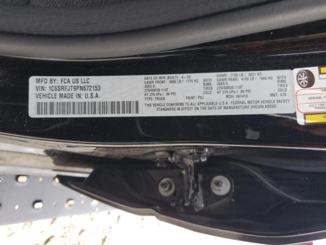 2023 RAM 1500 LARAM 1C6SRFJT9PN672153