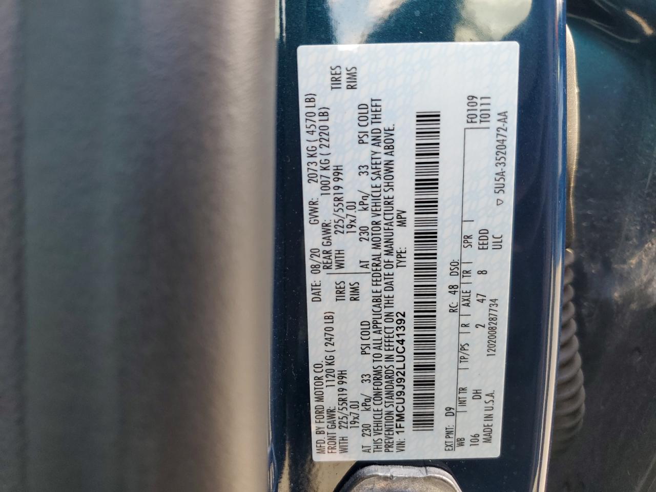 FORD ESCAPE TITANIUM