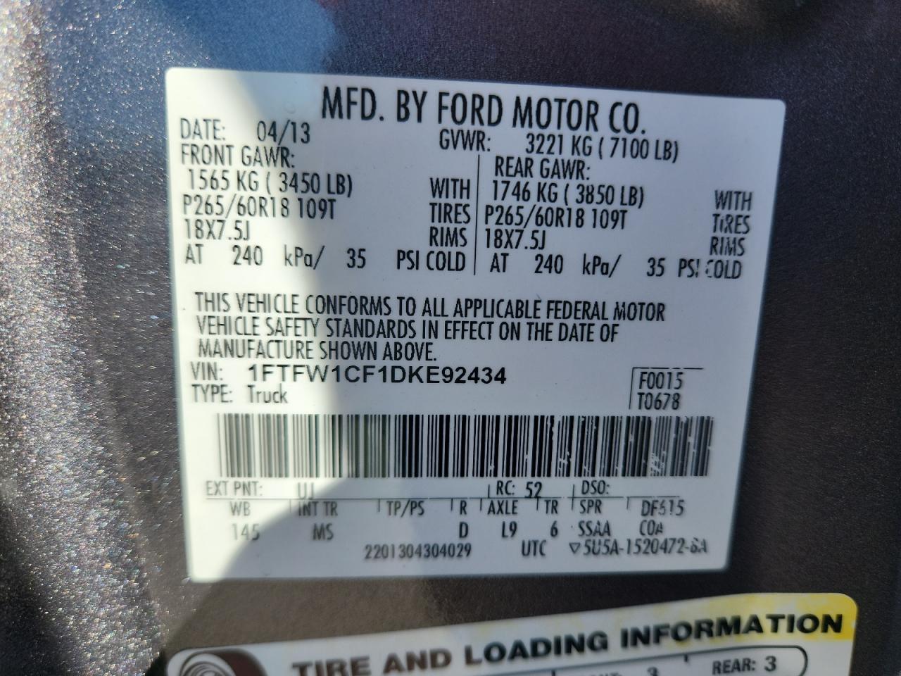 FORD F-150 SUPERCREW