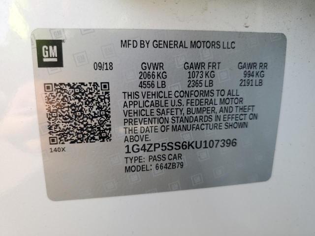 2019 BUICK LACROSSE ESSENCE 1G4ZP5SS6KU107396