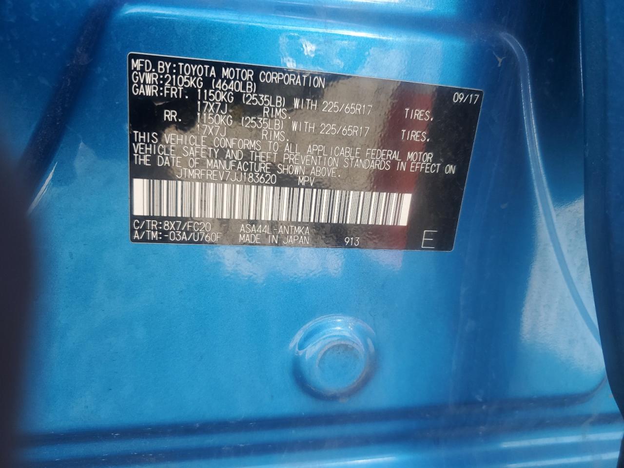 TOYOTA RAV4 ADVENTURE