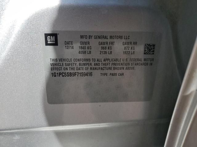 2015 CHEVROLET CRUZE LT #3291691256