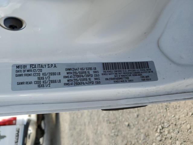 2021 RAM PROMASTER ZFBHRFAB8M6T72199