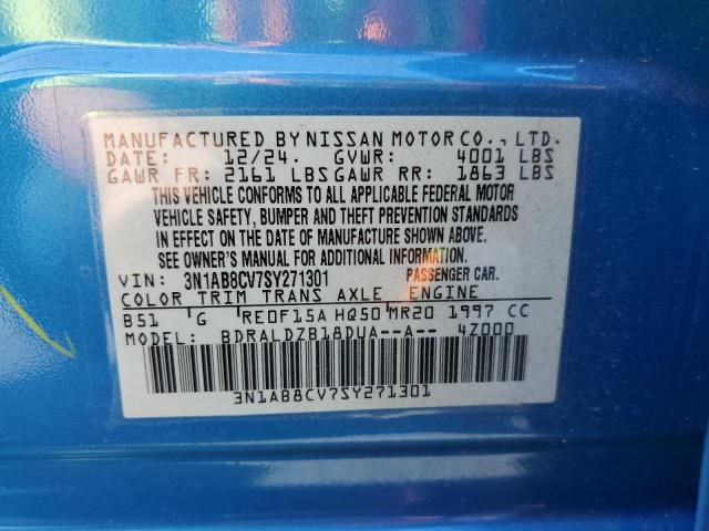 2025 NISSAN SENTRA SV - 3N1AB8CV7SY271301