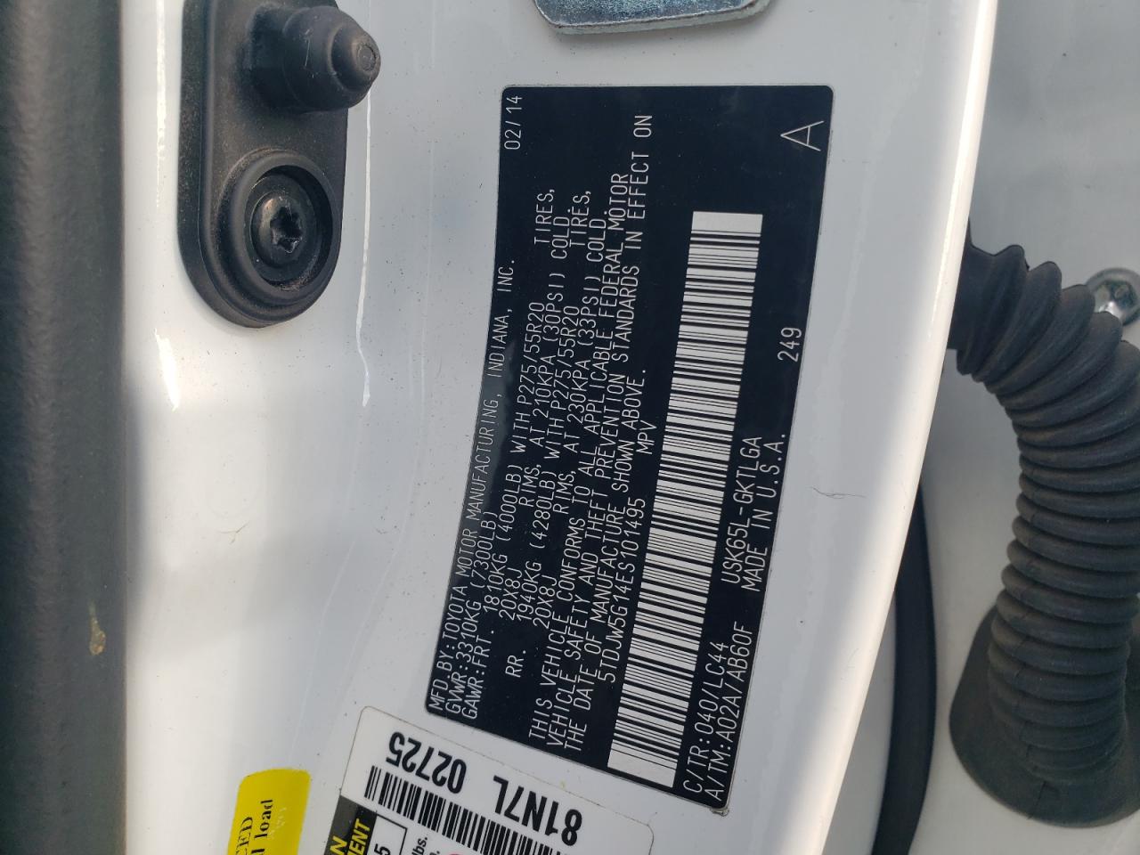 TOYOTA SEQUOIA LIMITED