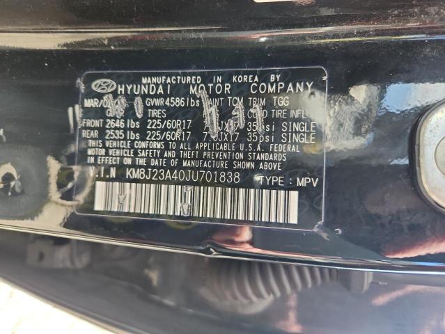 2018 HYUNDAI TUCSON SE - KM8J23A40JU701838