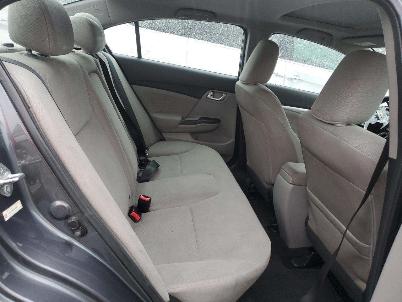 Lot #3317725084 2013 HONDA CIVIC EX