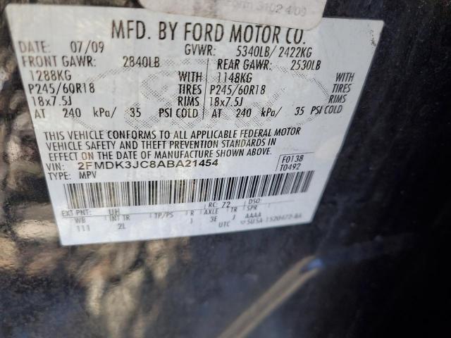 2010 FORD EDGE SEL - 2FMDK3JC8ABA21454