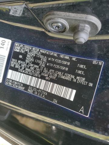 2016 TOYOTA SIENNA LE #3240861857