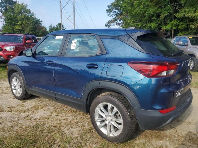 CHEV TRAILBLAZER LS 2021 blue  gas KL79MMS27MB135436 photo #4