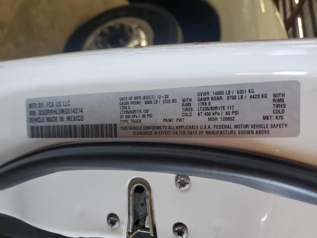 2021 RAM 3500 BIG H 3C63RRHL3MG514214