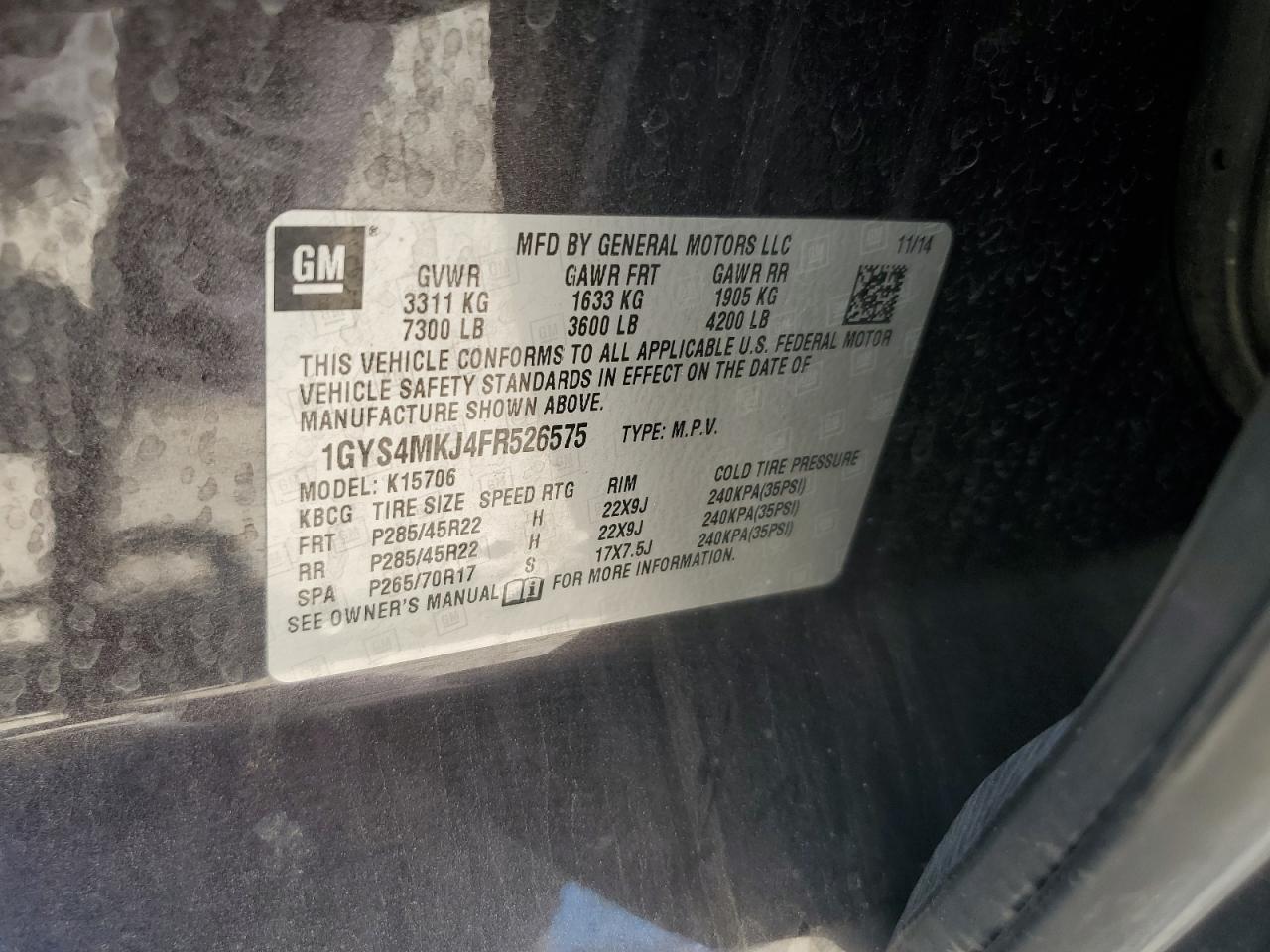 CADILLAC ESCALADE LUXURY