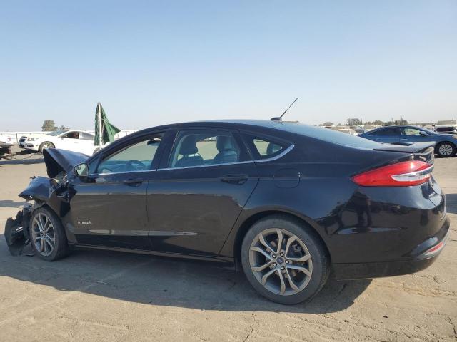 FORD FUSION SE HYBRID 2017 black  hybrid engine 3FA6P0LU3HR306504 photo #3