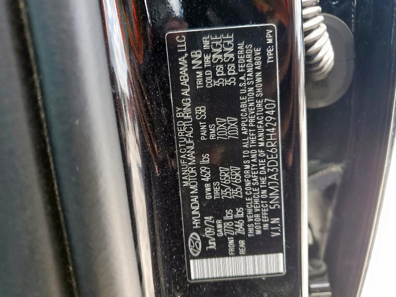 2024 HYUNDAI TUCSON SE 5NMJA3DE6RH429407