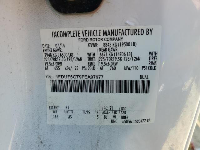 2015 FORD F550 SUPER #3240729177