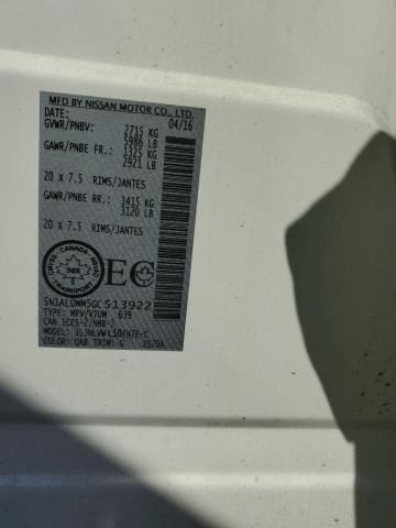 2016 INFINITI QX60 - 5N1AL0MM5GC513922