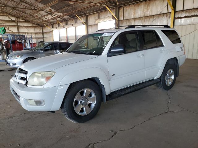 TOYOTA 4RUNNER SR 2004 white  gas JTEZU14R948010989 photo #1