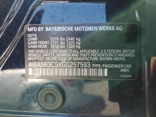 2016 BMW 535 XI WBA5B3C5XGG257593