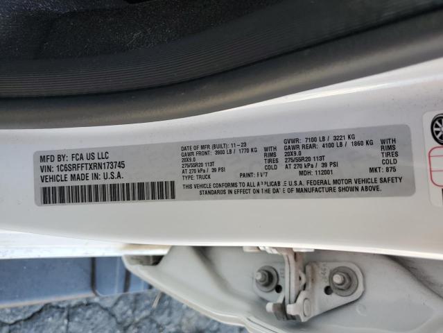 2024 RAM 1500 BIG H - 1C6SRFFTXRN173745