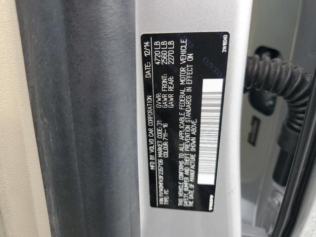 2015 VOLVO S60 PREMIER YV140MFK9F2357136