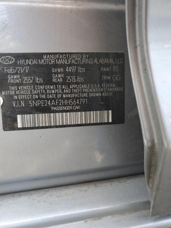 Lot #3261924463 2017 HYUNDAI SONATA SE