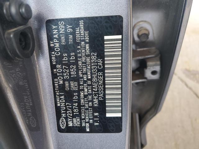 2017 HYUNDAI ACCENT SE KMHCT4AE8HU331382