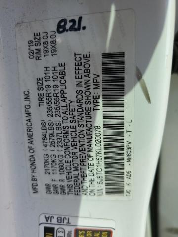 2019 ACURA RDX TECHNO #3283779434