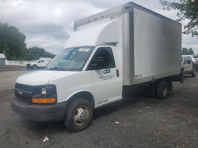 CHEVROLET EXPRESS G3 2013 white cutaway flexible fuel 1GB3G3CG4D1149132 photo #1