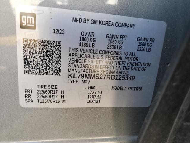 2024 CHEVROLET TRAILBLAZER LS - KL79MMS27RB125349