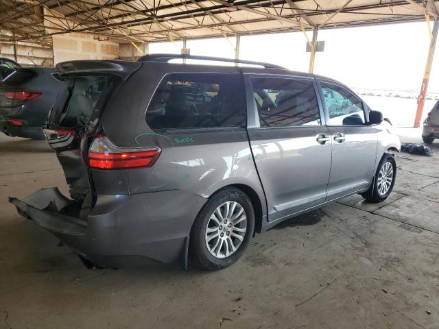 TOYOTA SIENNA XLE 2015 gray  gas 5TDYK3DC3FS672692 photo #4
