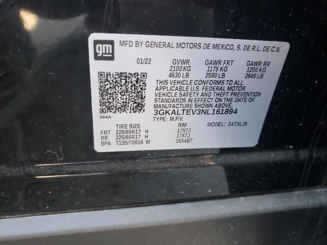 2022 GMC TERRAIN SL 3GKALTEV3NL161894