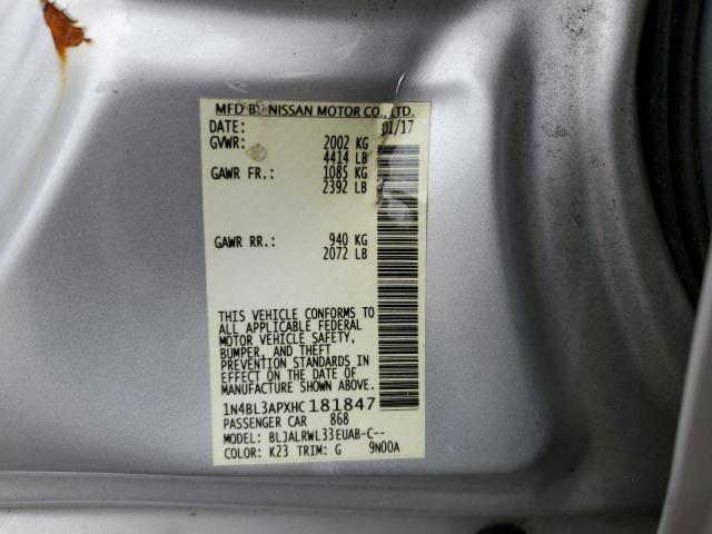 2017 NISSAN ALTIMA 3.5 - 1N4BL3APXHC181847