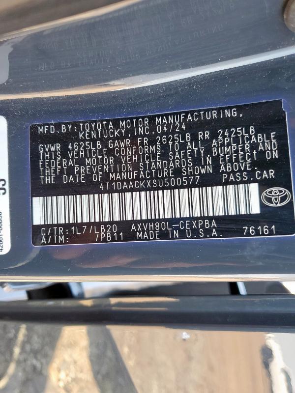 2025 TOYOTA CAMRY XSE #3309657887