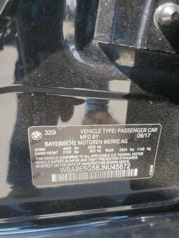 2018 BMW 320 XI WBA8E5G58JNU45672