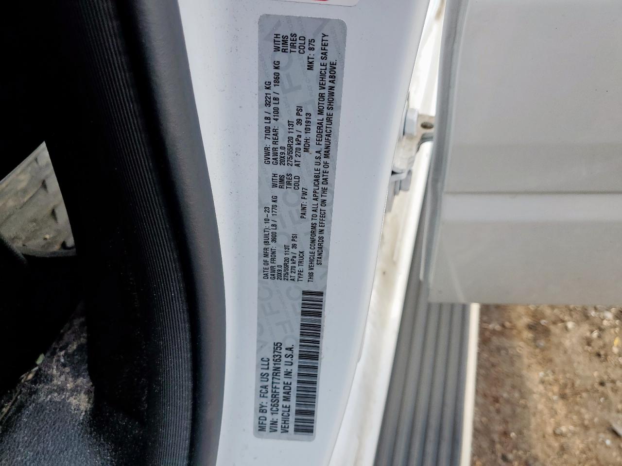 RAM 1500 BIG HORN/LONE STAR