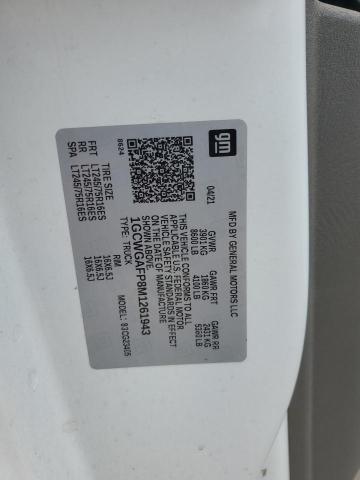 2021 CHEVROLET EXPRESS G2 #3264419408