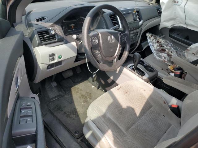 2016 HONDA PILOT LX 5FNYF5H12GB055556