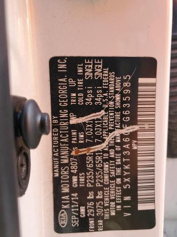 2015 KIA SORENTO LX 5XYKT3A60FG635985