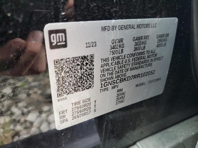 2024 CHEVROLET SUBURBAN C 1GNSCBKD7RR102052
