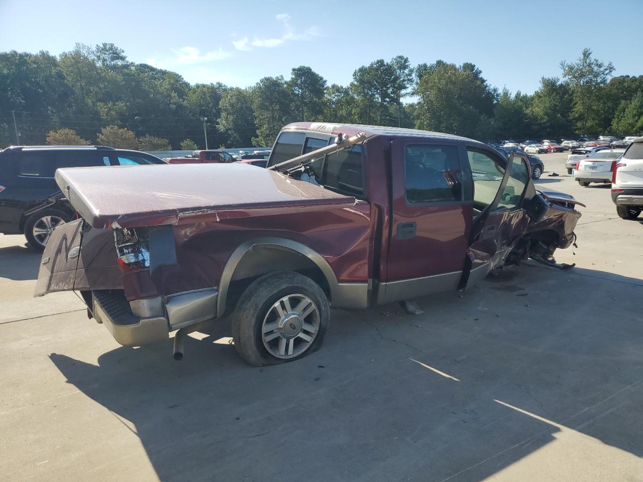 Lot #3291193988 2005 FORD F150 SUPERCREW