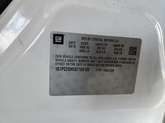 2016 CHEVROLET CRUZE LIMI 1G1PC5SH5G7168135