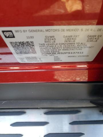 2023 CHEVROLET BLAZER PRE 3GNKBLRS2PS137511