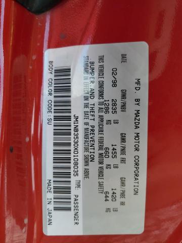 1999 MAZDA MX-5 MIATA #3301605630