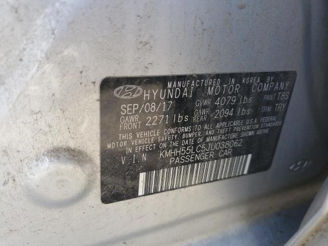 2018 HYUNDAI ELANTRA GT KMHH55LC5JU038062