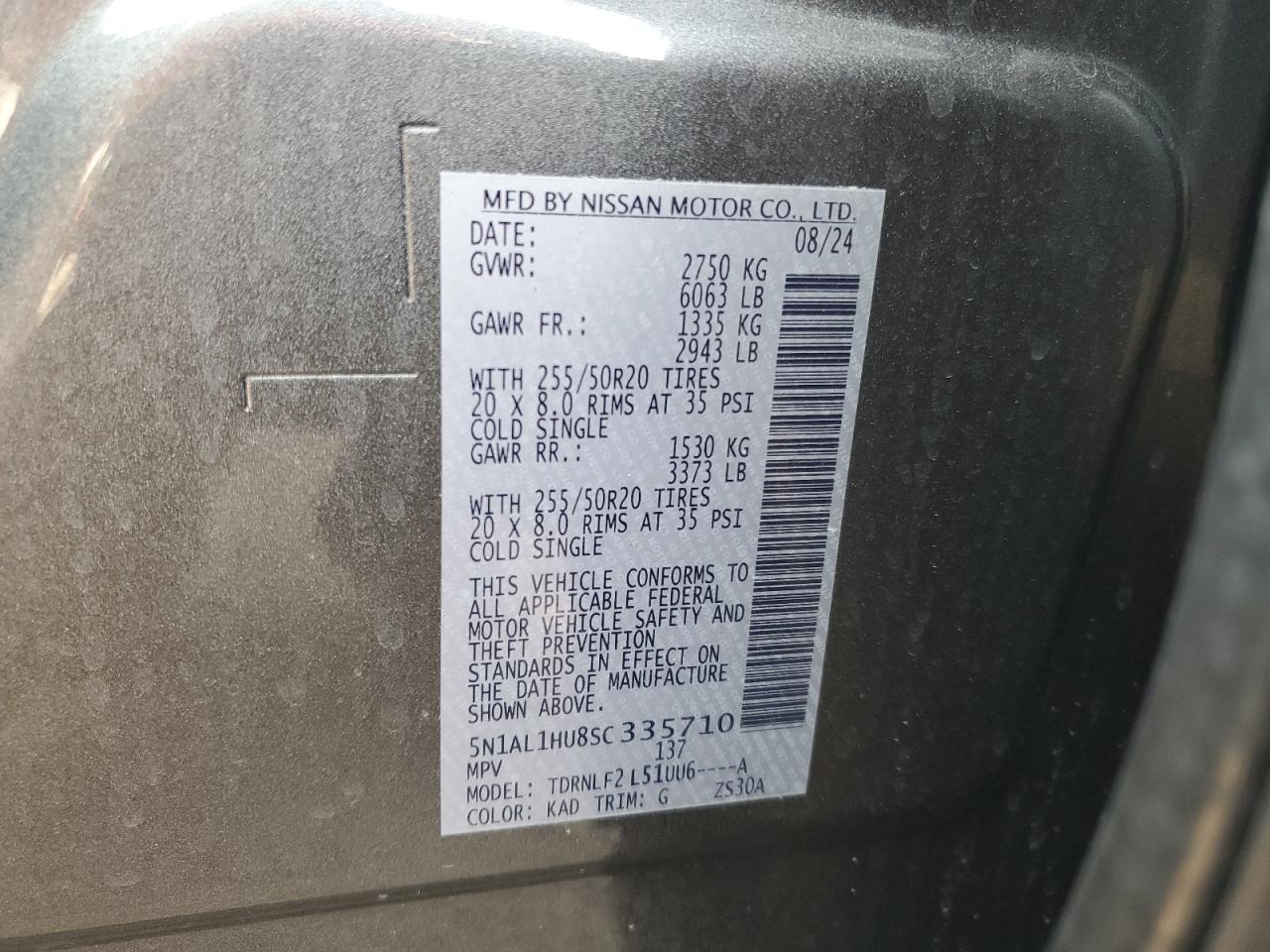 INFINITI QX60 AUTOGRAPH