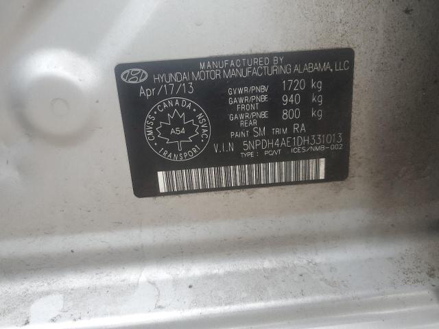 2013 HYUNDAI ELANTRA GL - 5NPDH4AE1DH331013